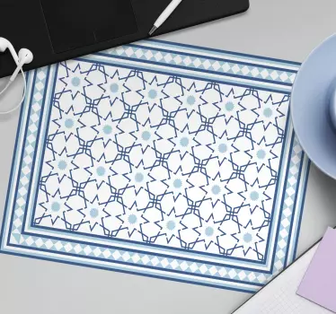 Podložka pod myš so vzorom štýlový geometrický prvok - Tenstickers