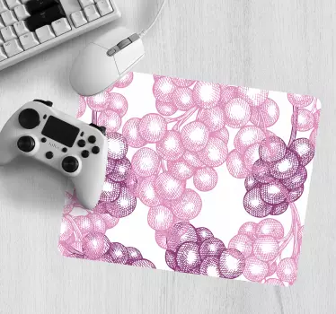 Podložka pod myš so vzorom viniča - Tenstickers