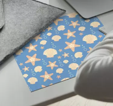 Podložka pod myš so vzorom Život v oceáne - Tenstickers