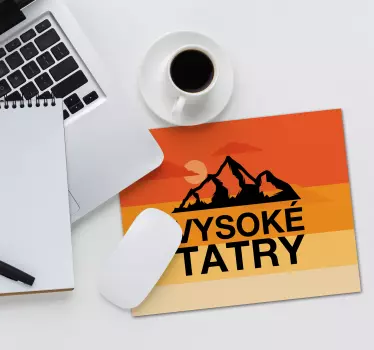 Podložka pod myš Vysoké tatry - Tenstickers