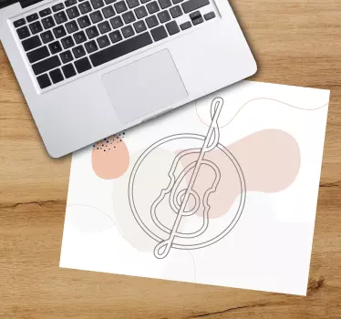 Podložky pod myš pre art violončelo - Tenstickers