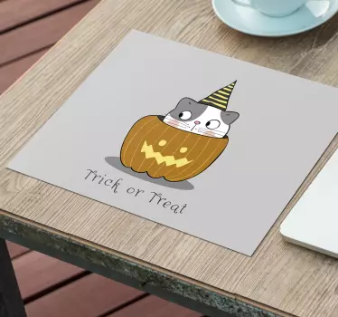 Roztomilá halloween podložka pod myš - Tenstickers
