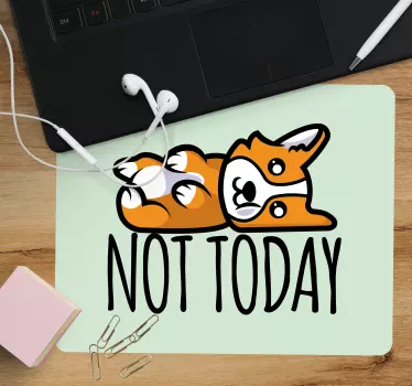 Roztomilý psík podložka pod myš - Tenstickers