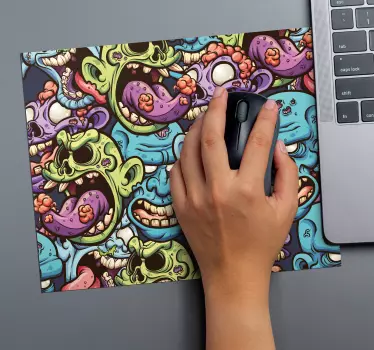 Vinylová podložka na hranie zombie - Tenstickers