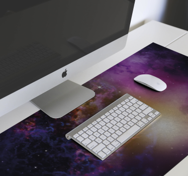 Vinylová podložka pod myš na hru nebulosa - Tenstickers