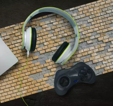 Vinylová podložka pod myš tetris street art - Tenstickers