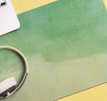 Zelená pôvodná vinylová podložka pod myš - Tenstickers