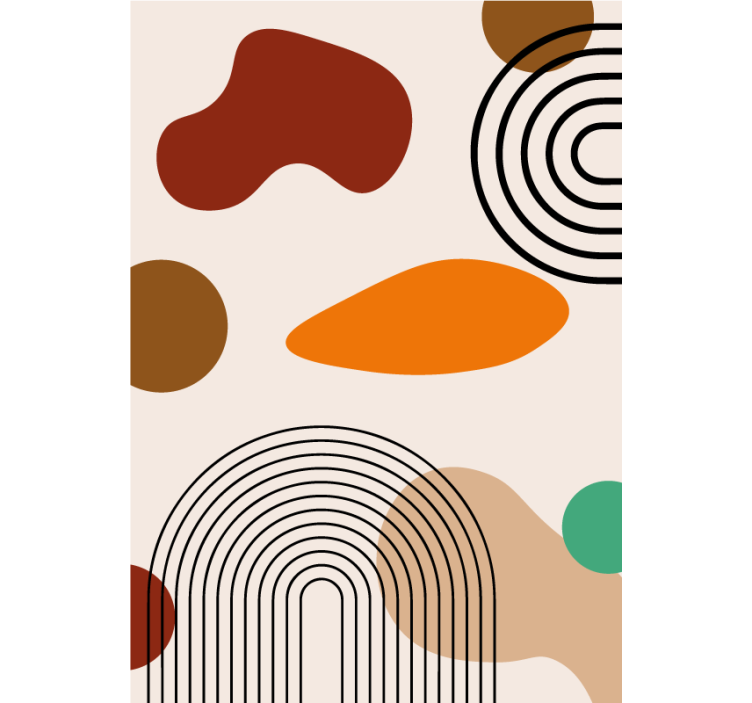 roleta do kúpelne boho oblúky - Tenstickers