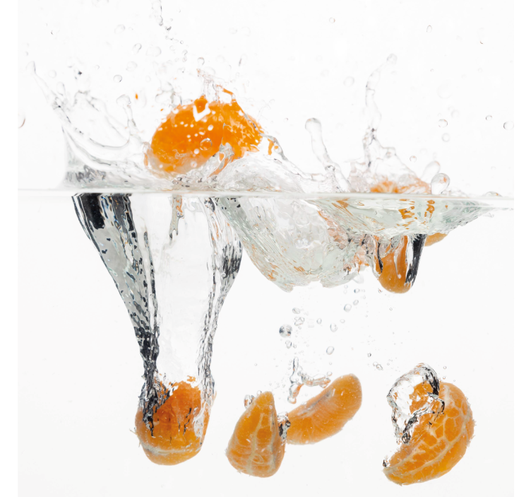 roleta do kuchyne ovocie vo vode - Tenstickers