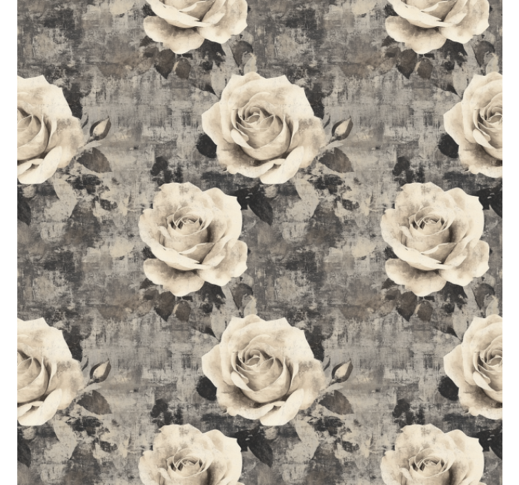 roleta do kuchyne mramorové kvety - Tenstickers