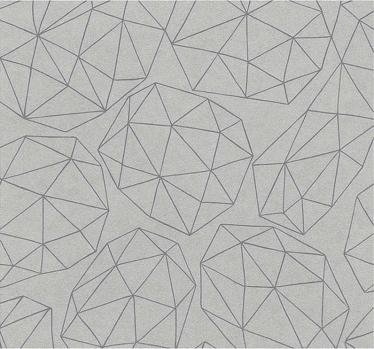 roleta do kúpelne lesklý strieborný drahokam - Tenstickers