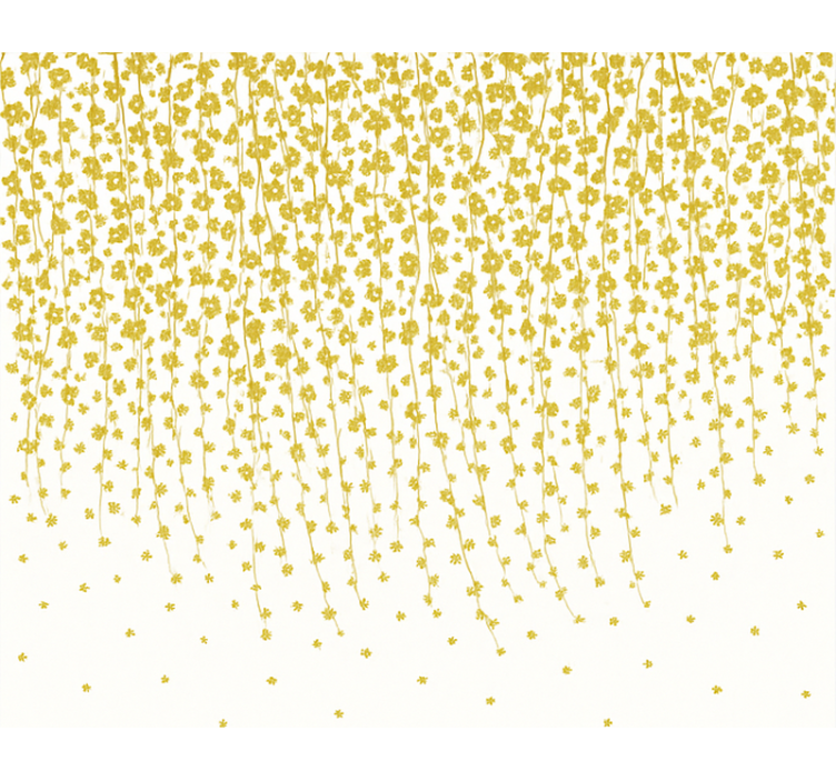 roleta do kúpelne kvety vodopád - Tenstickers