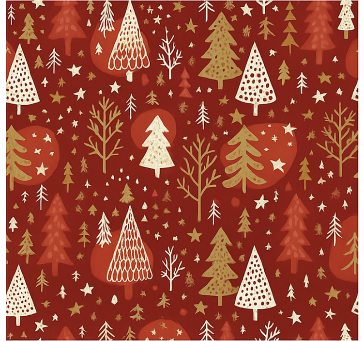 roleta do obývačky zelené slávnostné ikony - Tenstickers