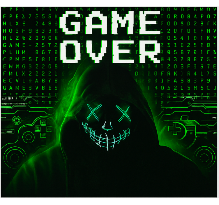 bláznivá roleta maskovaný hacknutý game over - Tenstickers