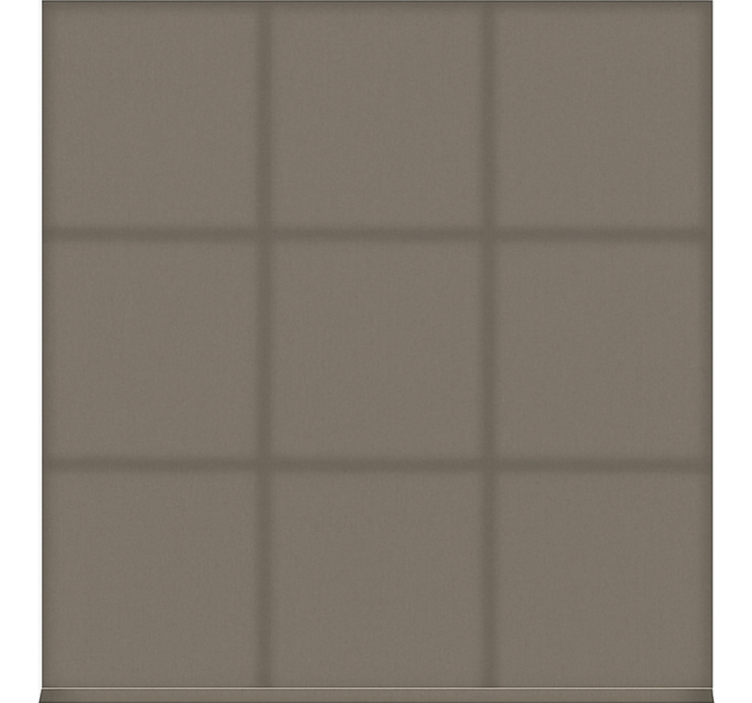 roleta do jedálne studená hnedá monofarebná - Tenstickers