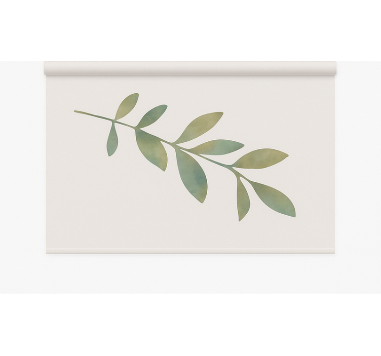 Roleta do kancelárie veľký list - Tenstickers