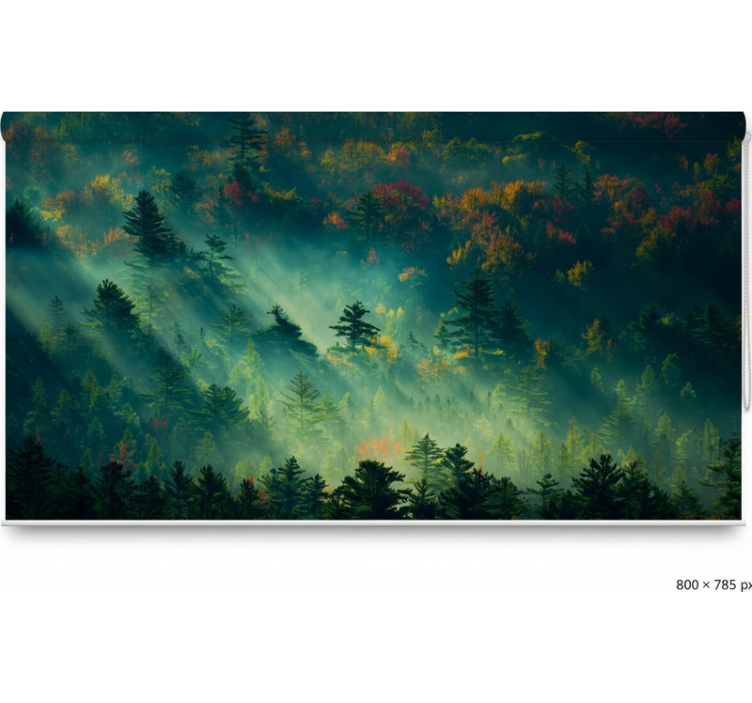 Roleta stomy tajomný les - Tenstickers