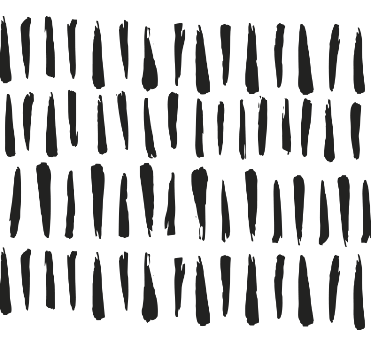 Roleta do kúpelne elegantné čierne pruhy - Tenstickers