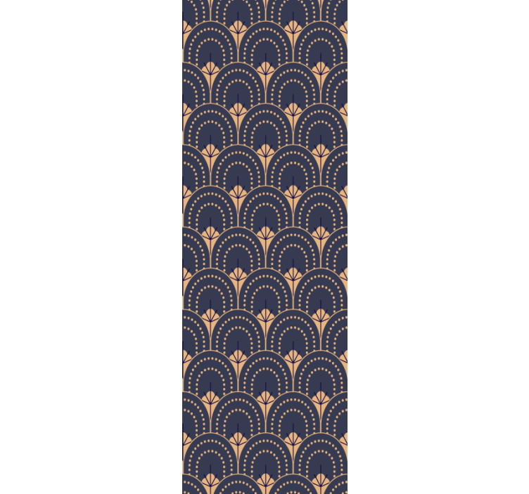 Roleta do kancelárie s ozdobným ventilátorovým vzorom - Tenstickers