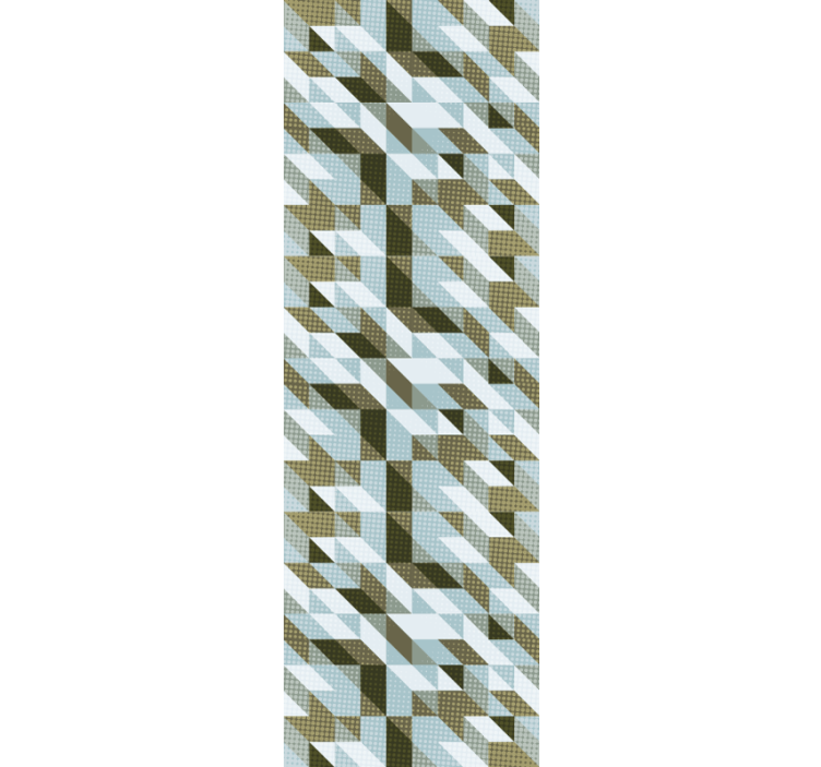 Roleta do kancelárie moderné trojuholníky - Tenstickers