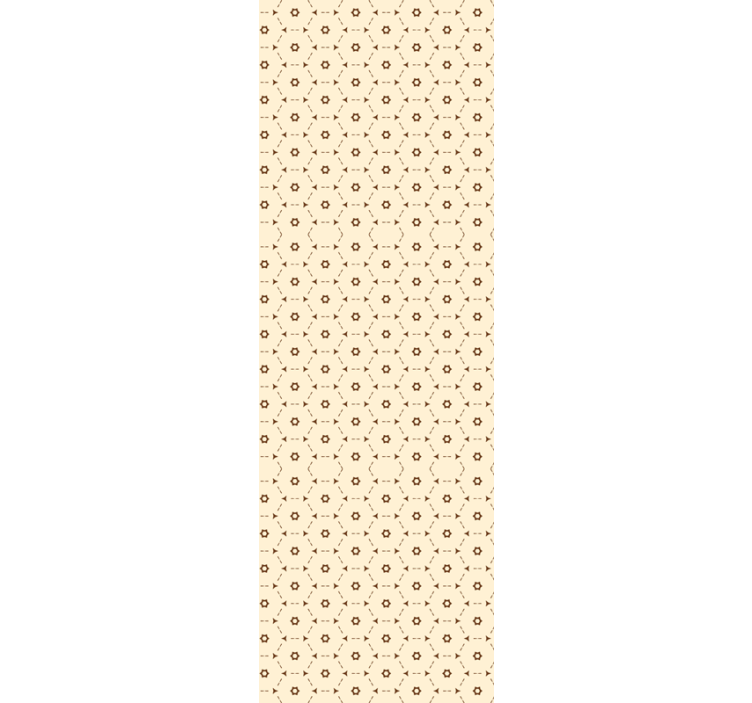 Roleta do kancelárie s abstraktným hexagónovým vzorom - Tenstickers