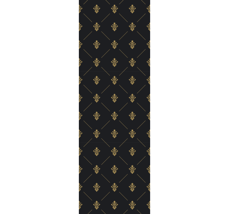 Roleta do kuchyne elegantné tmavé dlažby - Tenstickers