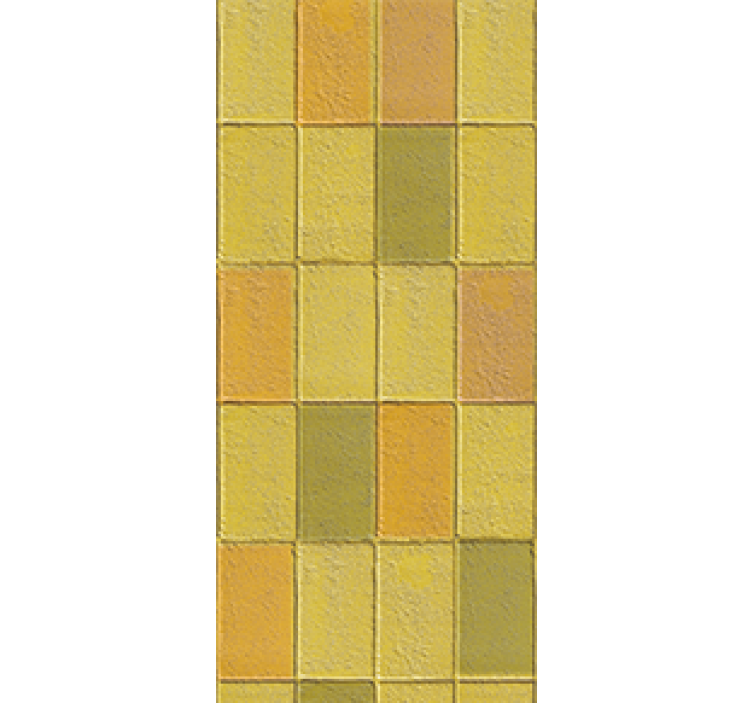 Roleta do kuchyne v kawaii štýle žlté tienidlá - Tenstickers