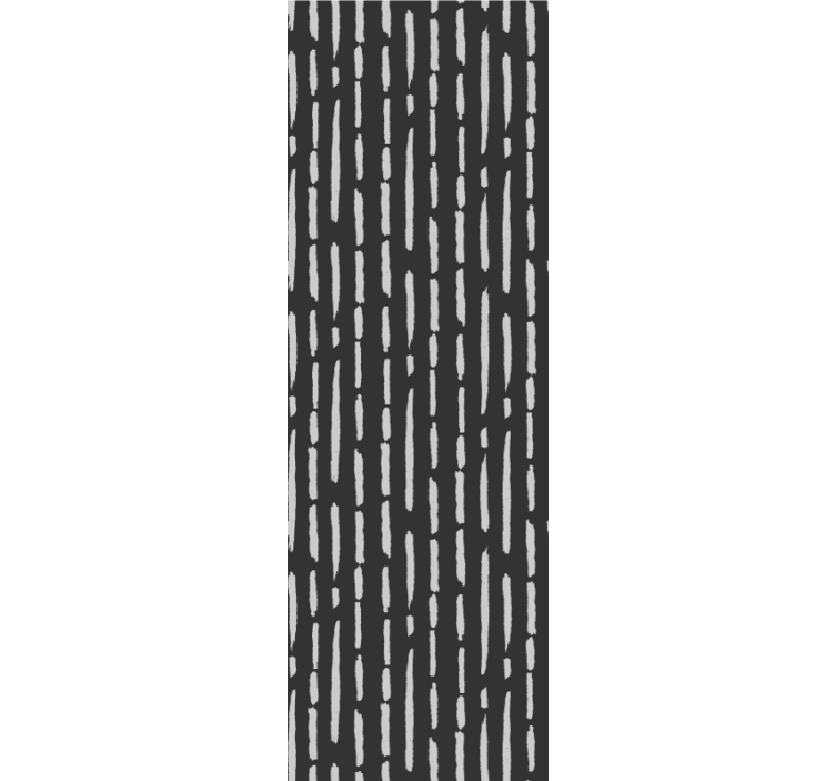 Roleta do kuchyne s pruhovaným atramentovým vzorom - Tenstickers