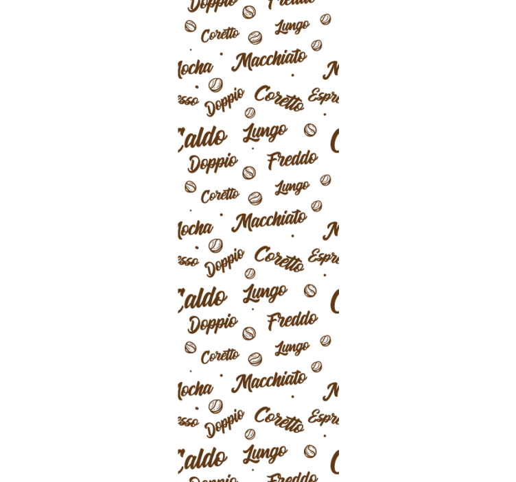 Roleta do kuchyne káva každý deň - Tenstickers