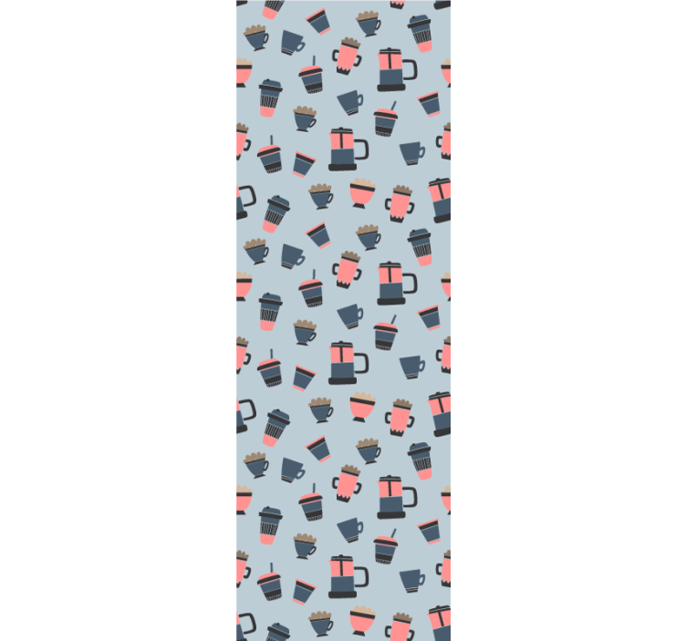 Roleta do kuchyne s kávovým vzorom na donášku - Tenstickers