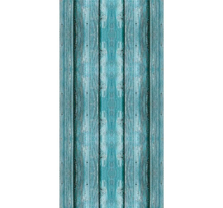 Roleta do jedálne s efektom modrého dreva - Tenstickers