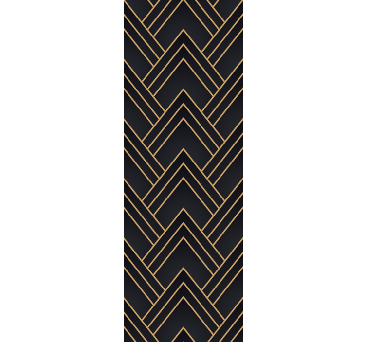 Roleta do kancelárie geometrický kaskádový vzor - Tenstickers