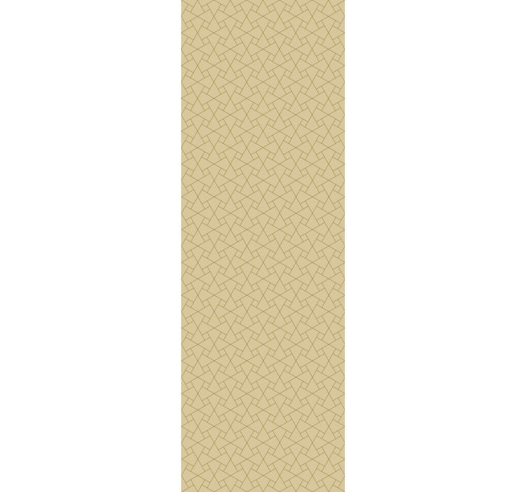 Roleta do kancelárie grafická šedá a béžová - Tenstickers