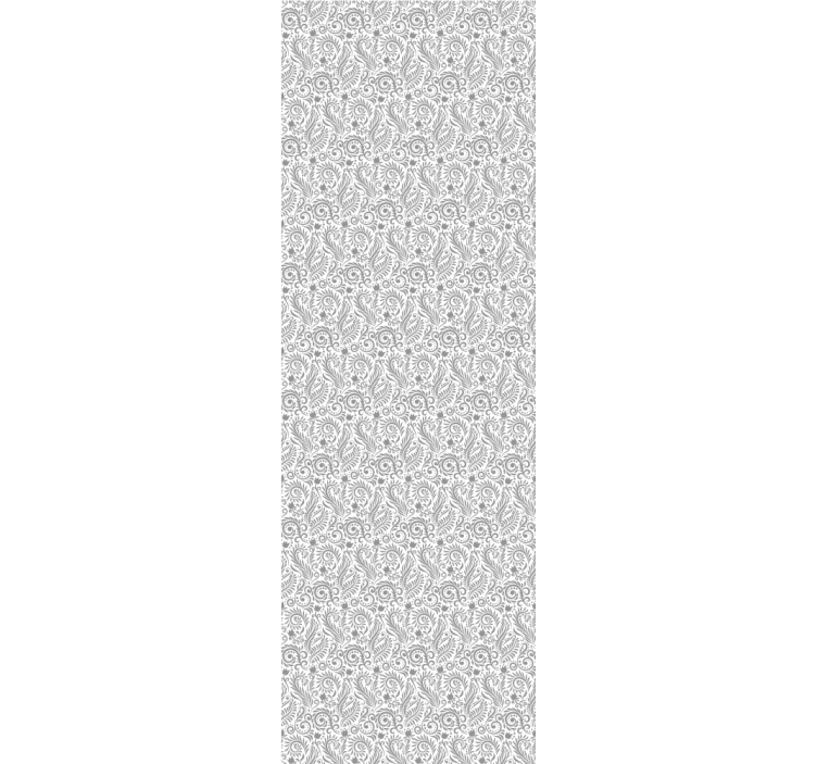 Roleta do kancelárie s vintage kvetinovým vzorom - Tenstickers