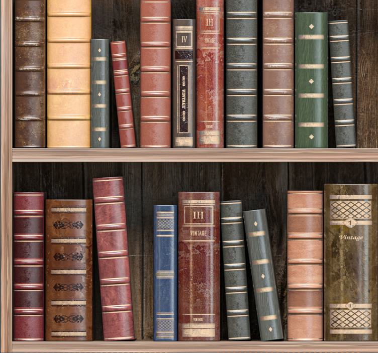 Roleta do kancelárie knižnice - Tenstickers