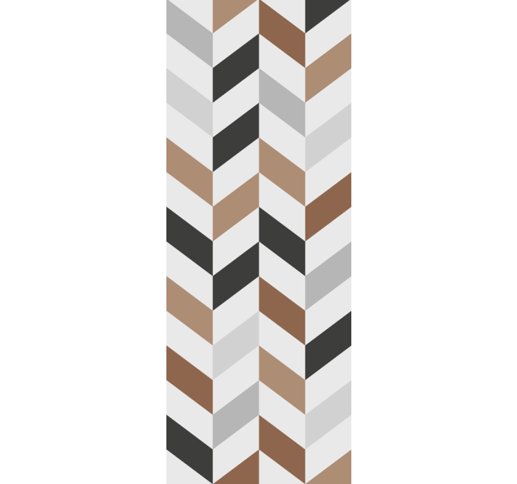 Roleta pre teenagera s abstraktným chevron vzorom - Tenstickers