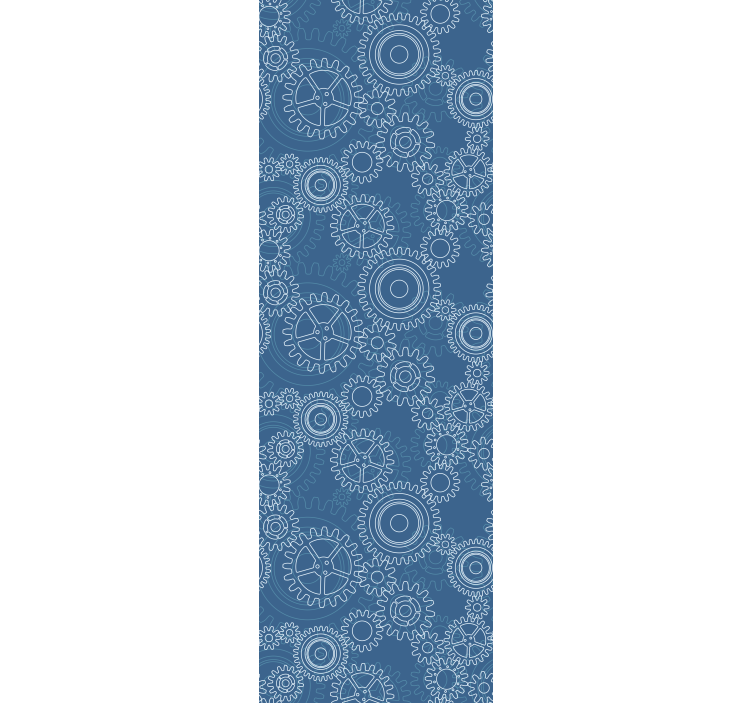 Roleta pre teenagera s 3d mechanickým reťazcom - Tenstickers