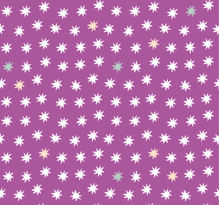 Roleta pre teenagera biele hviezdy pre deti - Tenstickers