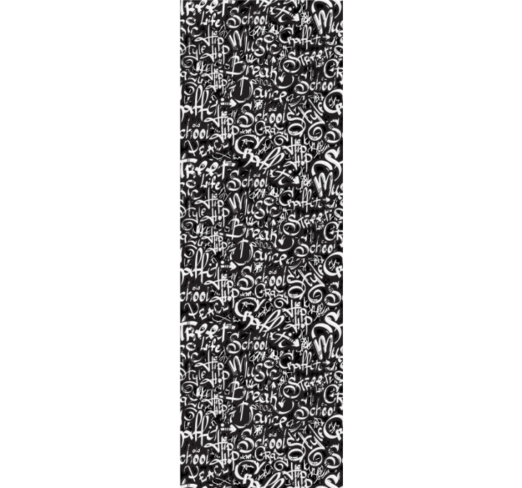 Roleta pre teenagera s dizajnom graffiti tagov - Tenstickers