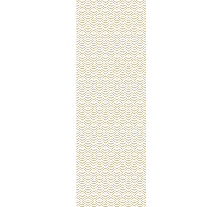 Moderná roleta jednoduché pokojné vlny - Tenstickers