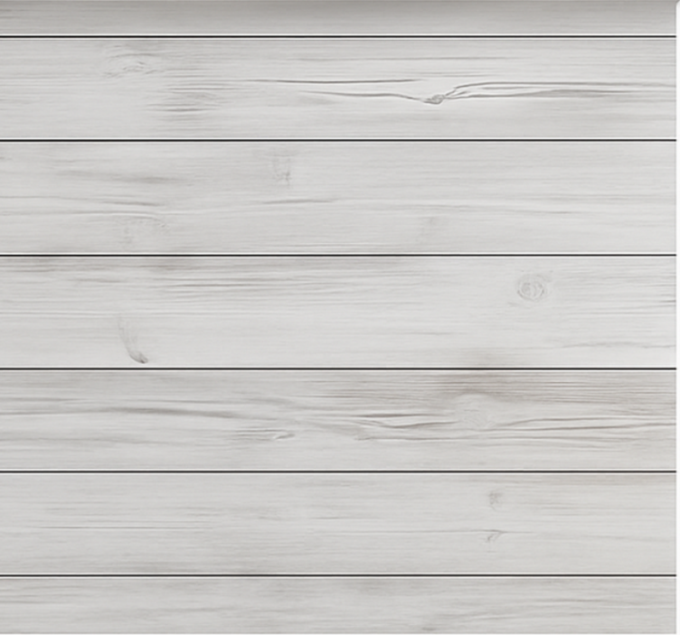 Vzorovaná roleta horizontálne bielené drevo - Tenstickers