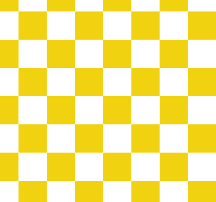 Žltá roleta s kockovaným vzorom - Tenstickers