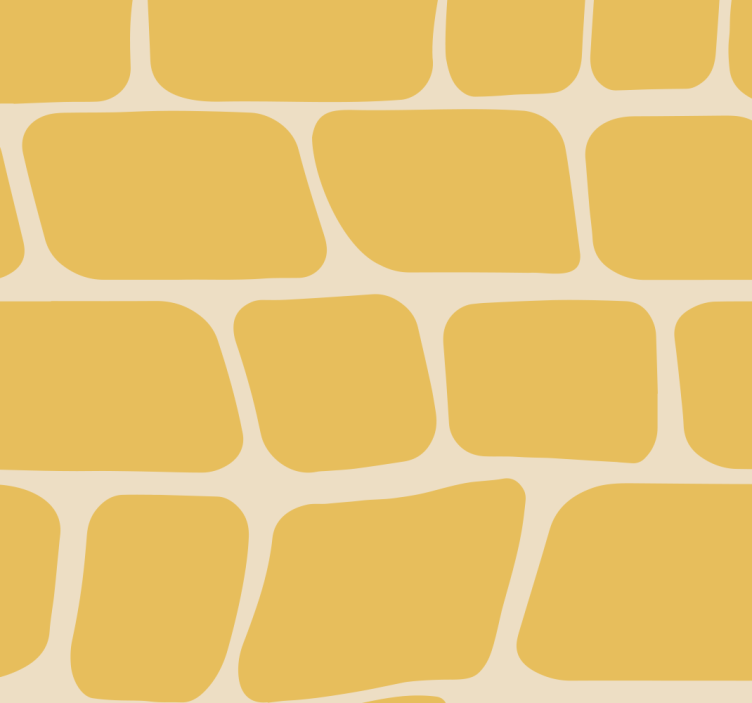 Žltá roleta s abstraktným vzorom - Tenstickers