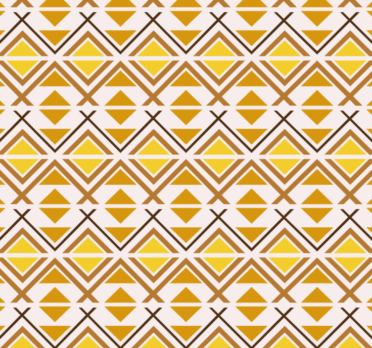 Žltá roleta geometrický grafický dizajn - Tenstickers