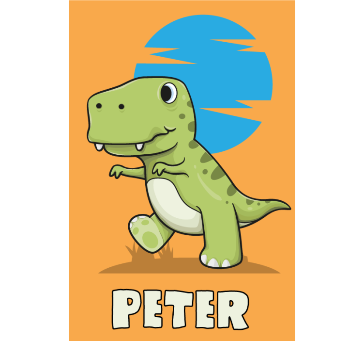 roleta s dinosaurami personalizovaný dinosaurus - Tenstickers