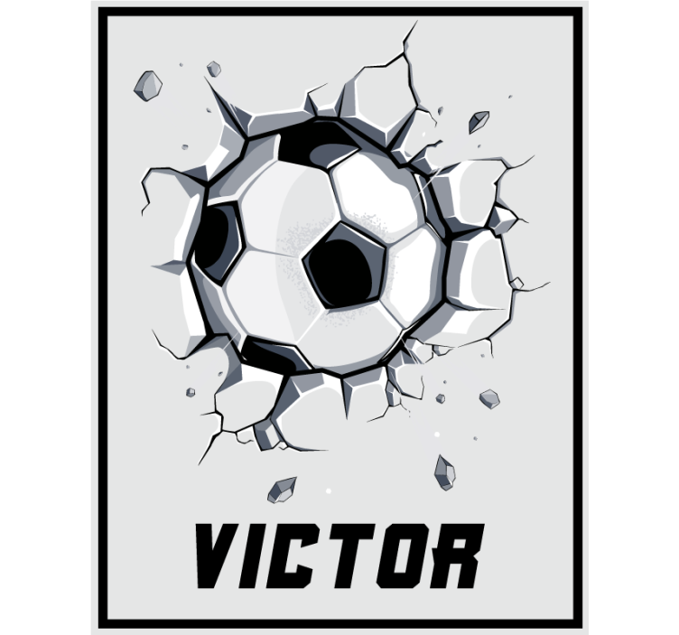 Lámaná guľa na mieru s potlačou tienidla na okno - Tenstickers