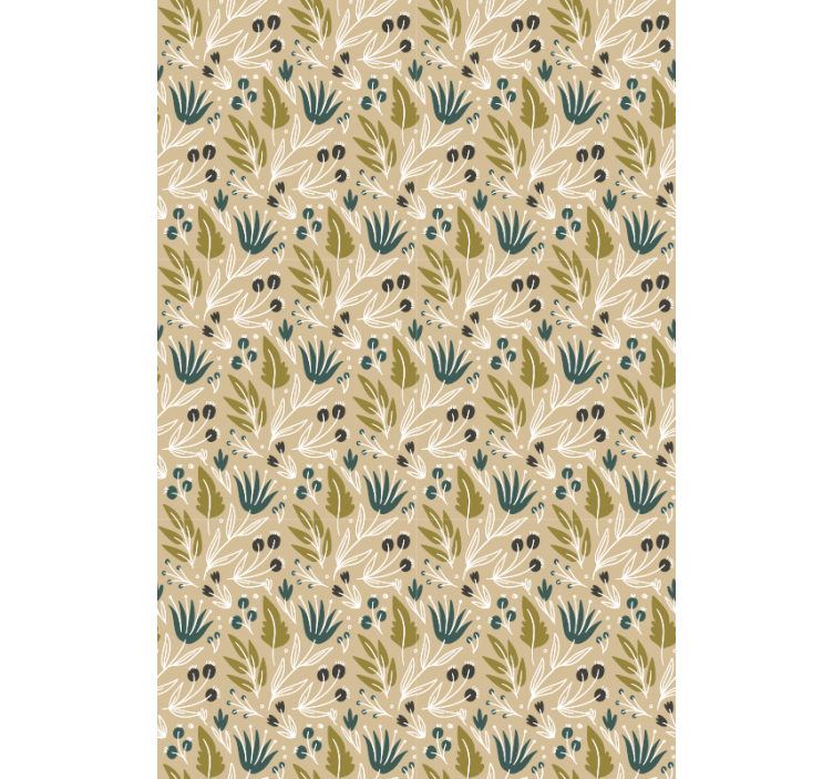 Kvety klasická roleta - Tenstickers