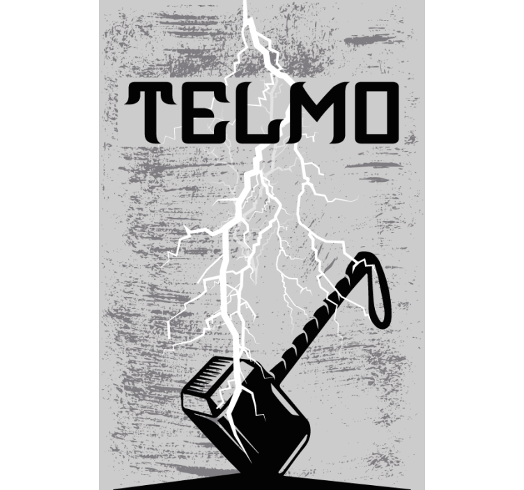 Hrdina kladivovej geekovej rolety - Tenstickers