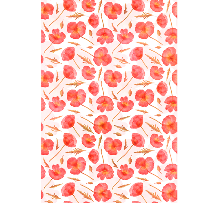 roleta na okno kvety jemné kvetinové vzory - Tenstickers