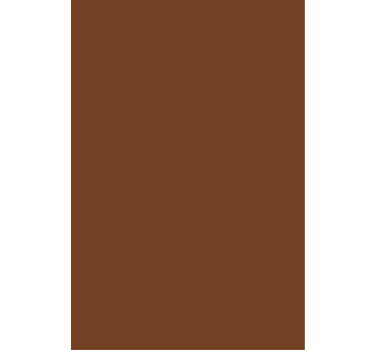 Jednoduchá kuchynská roleta hnedej farby - Tenstickers